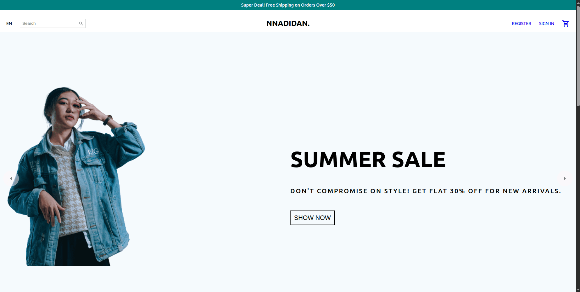Fashion App project preview